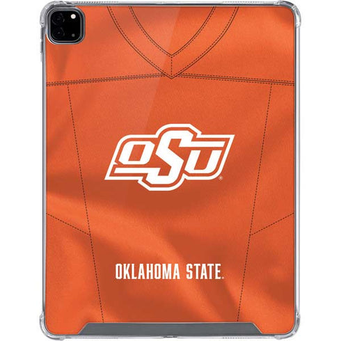 Oklahoma State University Orange Jersey iPad Pro 12.9in (2020) Clear Case
